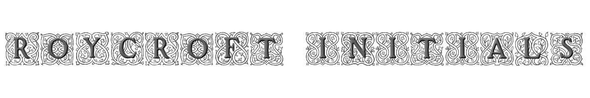 Roycroft Initials 