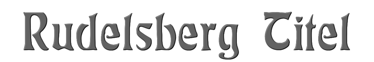 Rudelsberg Titel 