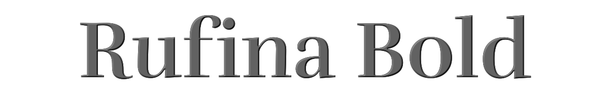 Rufina Bold 