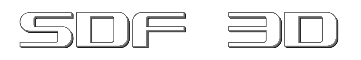 SDF 3D 