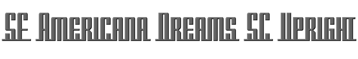 SF Americana Dreams SC Upright Bold 