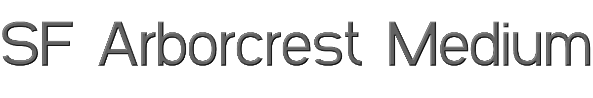 SF Arborcrest Medium 