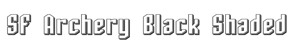 SF Archery Black Shaded 