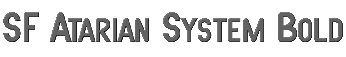 SF Atarian System Bold 