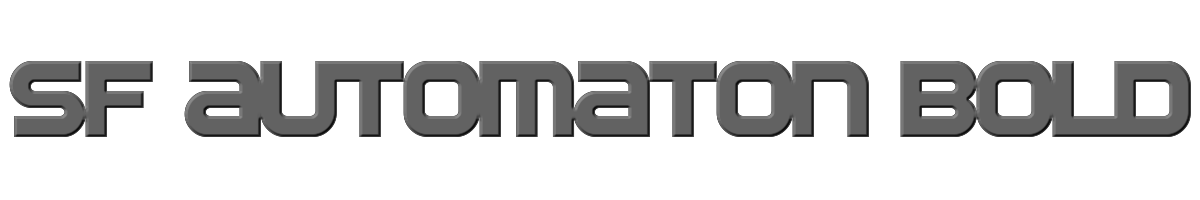 SF Automaton Bold 