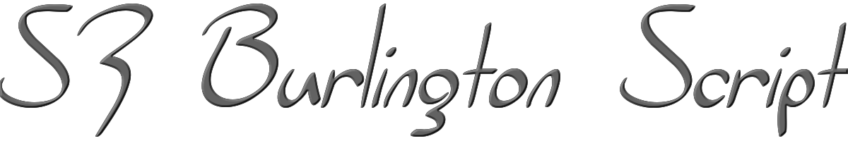 SF Burlington Script 