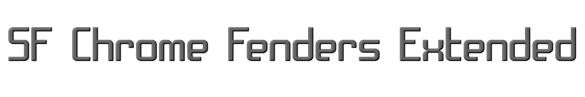 SF Chrome Fenders Extended 