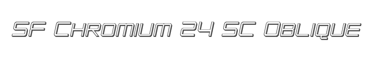 SF Chromium 24 SC Oblique 