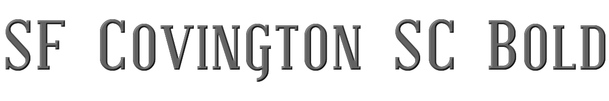 SF Covington SC Bold 