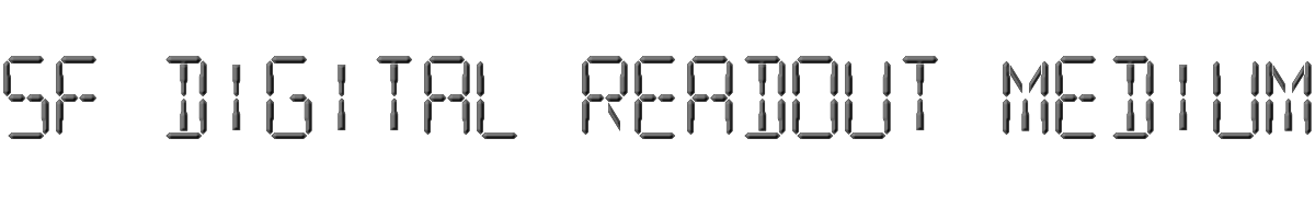 SF Digital Readout Medium 