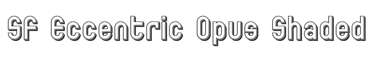SF Eccentric Opus Shaded 