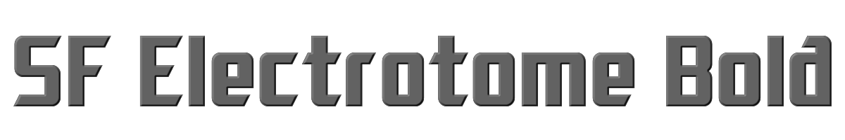 SF Electrotome Bold 