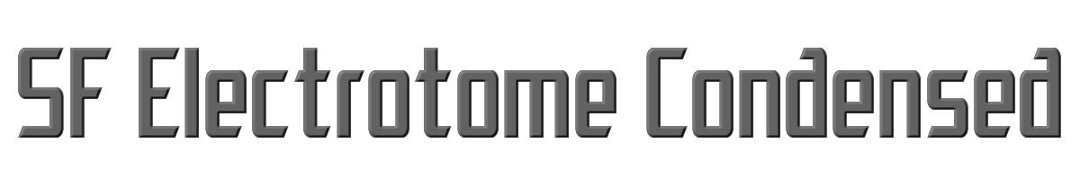 SF Electrotome Condensed 