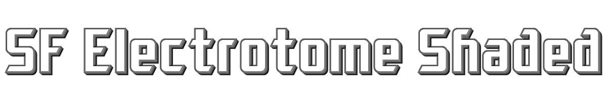 SF Electrotome Shaded 