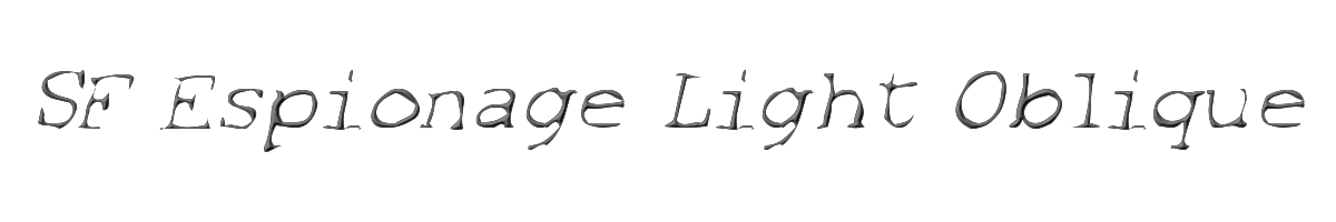 SF Espionage Light Oblique 