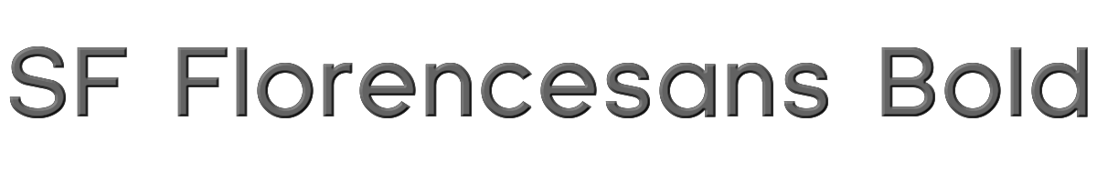 SF Florencesans Bold 