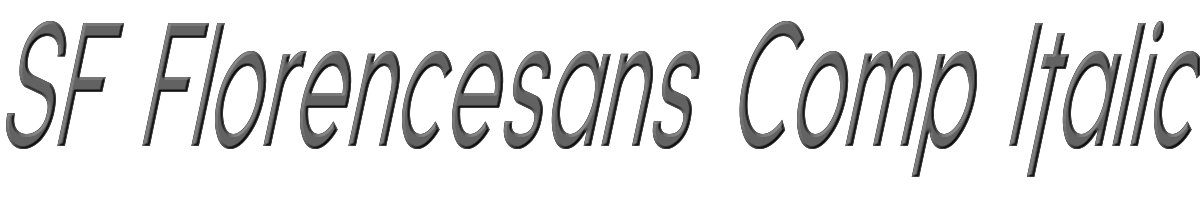 SF Florencesans Comp Italic 