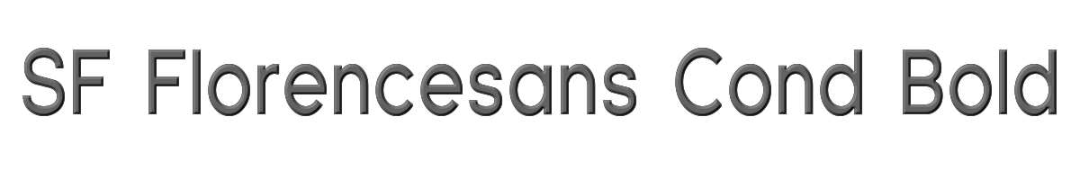 SF Florencesans Cond Bold 
