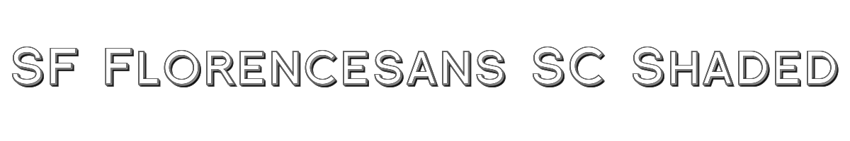 SF Florencesans SC Shaded 