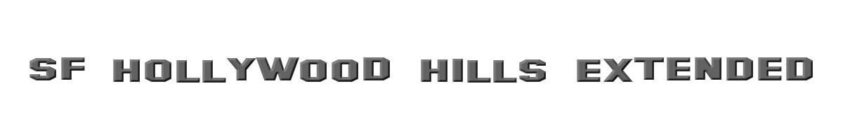 SF Hollywood Hills Extended 