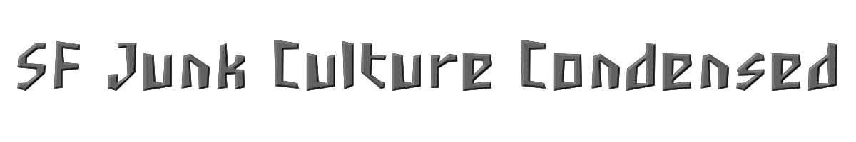 SF Junk Culture Condensed 