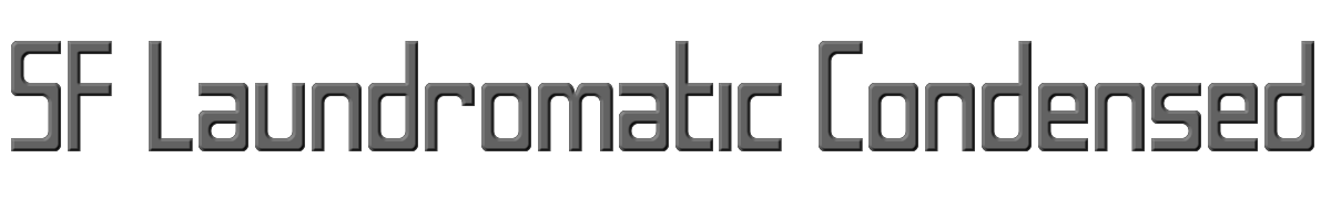 SF Laundromatic Condensed 