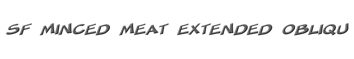 SF Minced Meat Extended Oblique 