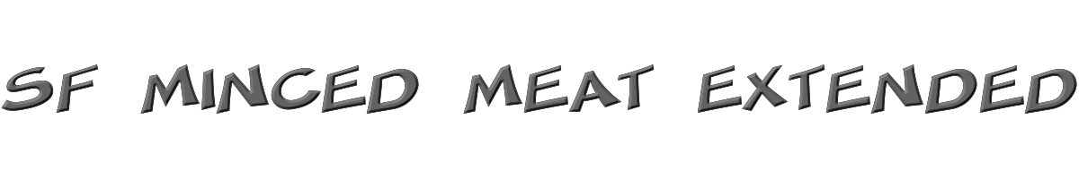 SF Minced Meat Extended 