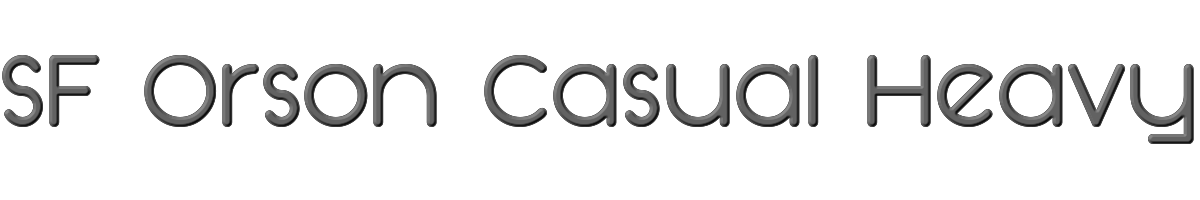 SF Orson Casual Heavy 