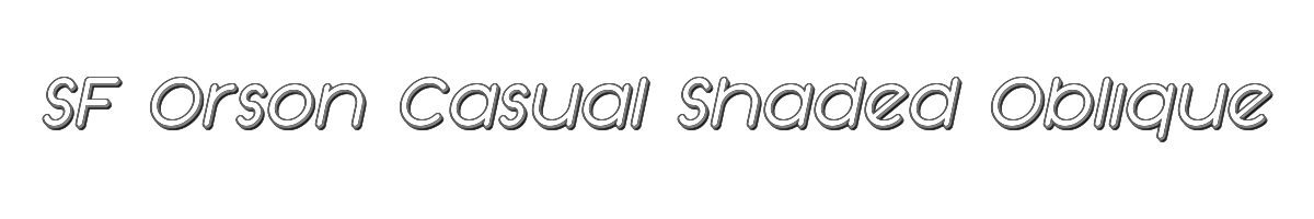 SF Orson Casual Shaded Oblique 