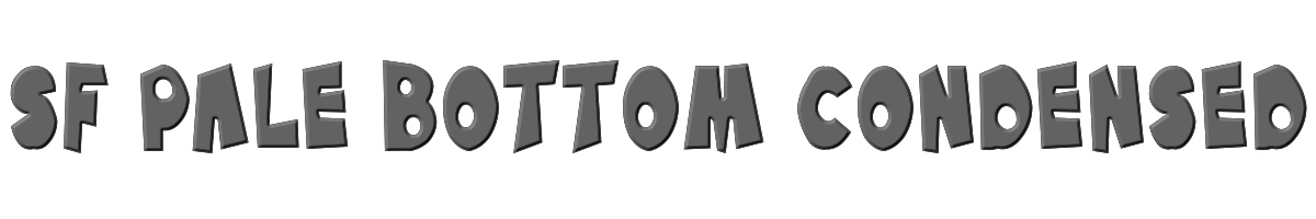 SF Pale Bottom Condensed 