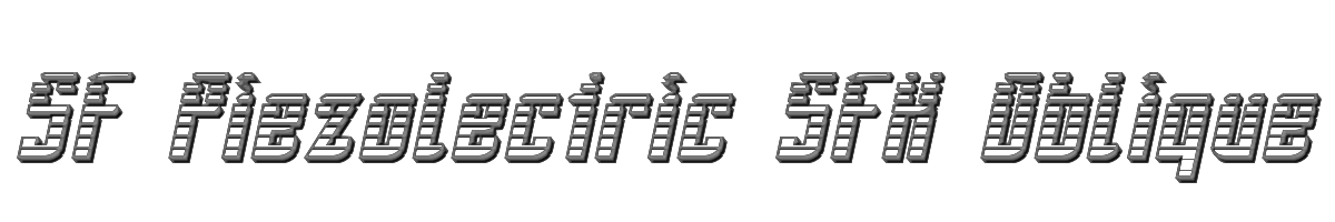 SF Piezolectric SFX Oblique 