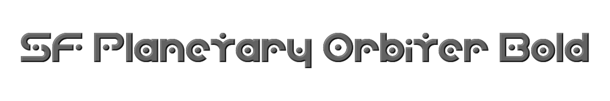 SF Planetary Orbiter Bold 
