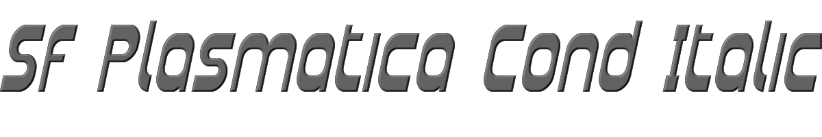 SF Plasmatica Cond Italic 