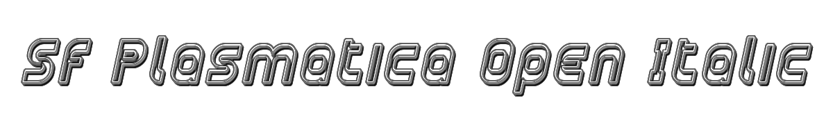 SF Plasmatica Open Italic 