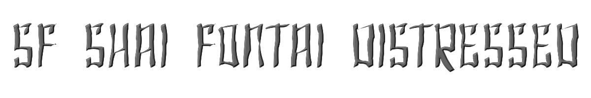 SF Shai Fontai Distressed 