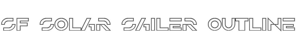 SF Solar Sailer Outline 