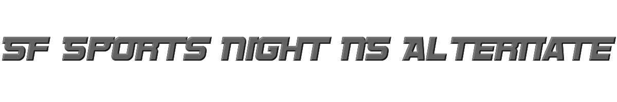SF Sports Night NS Alternate 
