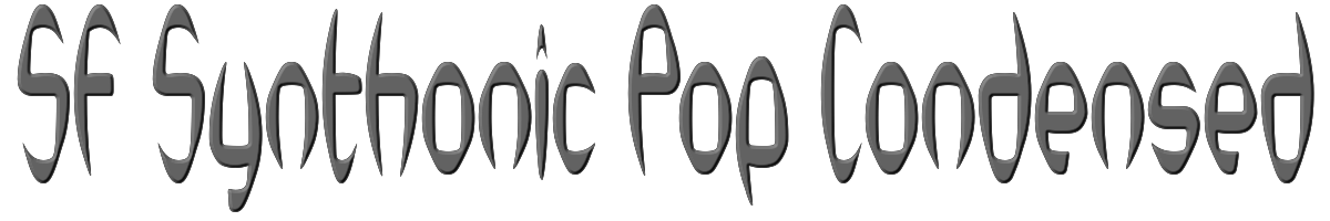 SF Synthonic Pop Condensed 