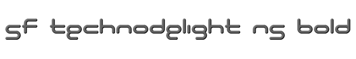 SF Technodelight NS Bold 