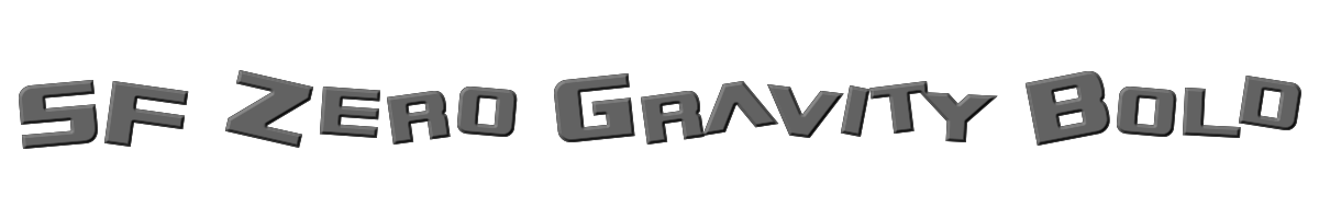 SF Zero Gravity Bold 