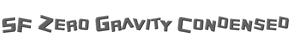 SF Zero Gravity Condensed 