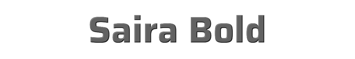 Saira Bold 