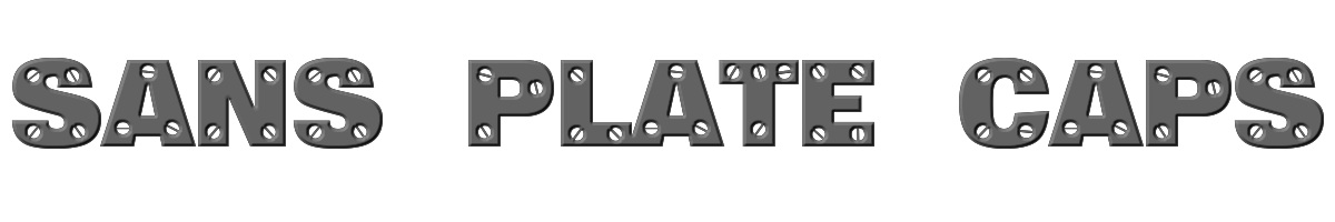 Sans Plate Caps 