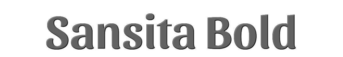Sansita Bold 