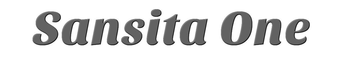 Sansita One 