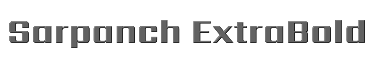 Sarpanch ExtraBold 