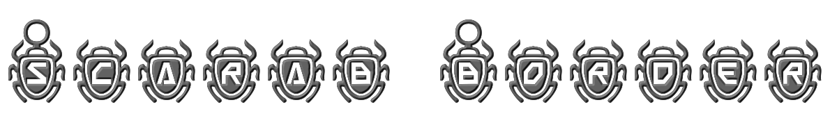 Scarab Border 