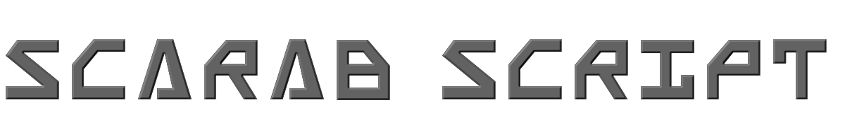 Scarab Script 