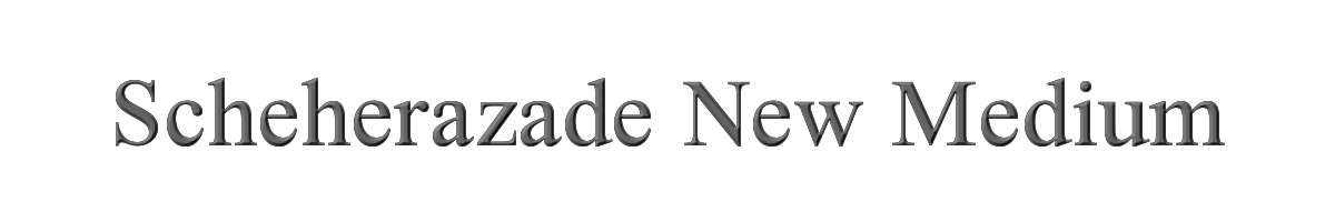 Scheherazade New Medium 
